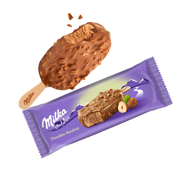 Milka шоколадно-горіхове